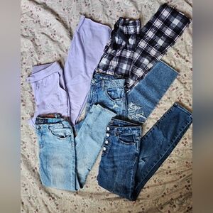 Girls 14 Bottoms Lot Good To Excellent Condition